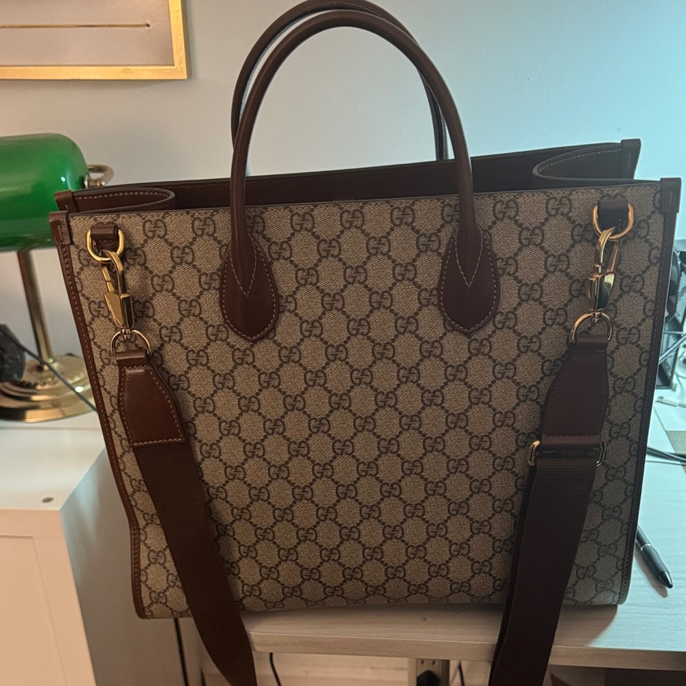 Gucci Brown and Cream Monogram - Picture 2 of 8